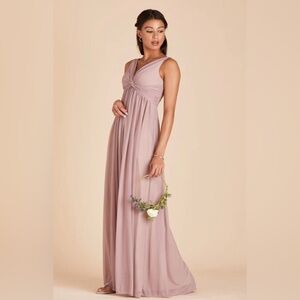 Birdy Grey Lianna Dress Mesh in Rose Quartz Size Small